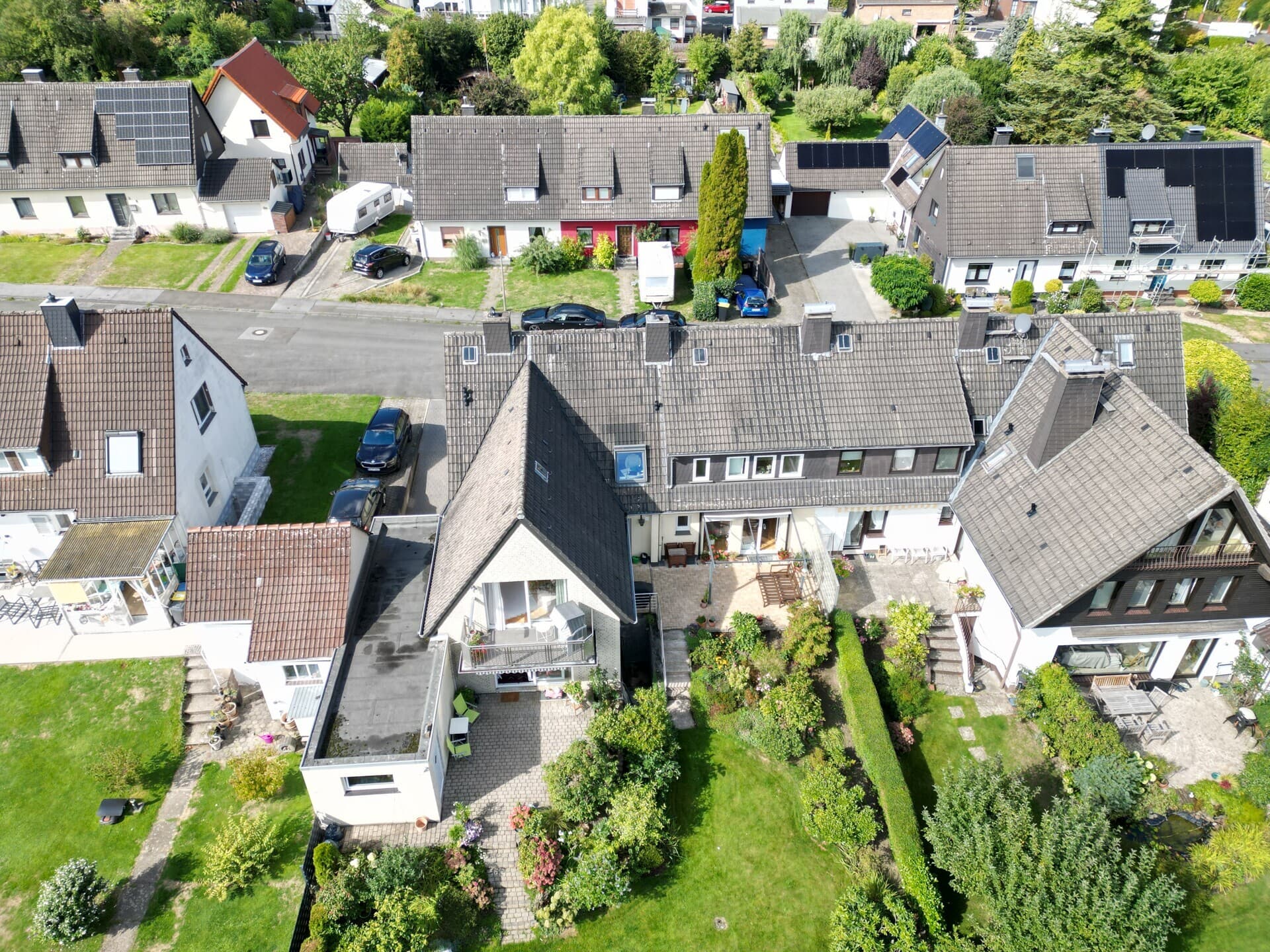 Haus-Gartenansicht 